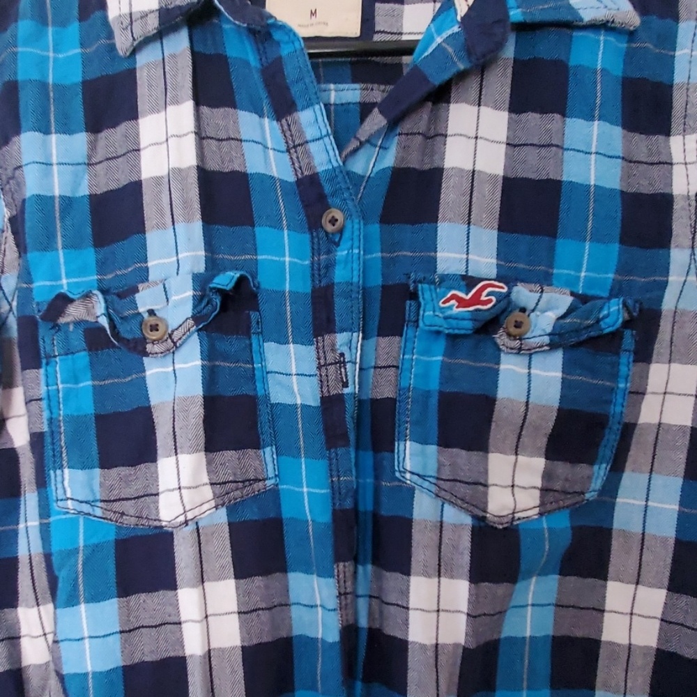 Plaid button down - Picture 3 of 3